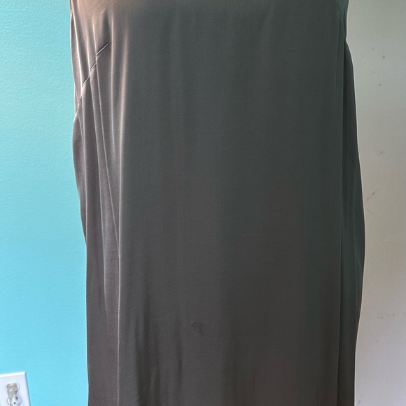 ALLSAINTS Sweater Slip Dress Combo Oatmeal Brown Size M NWT - Picture 4 of 7